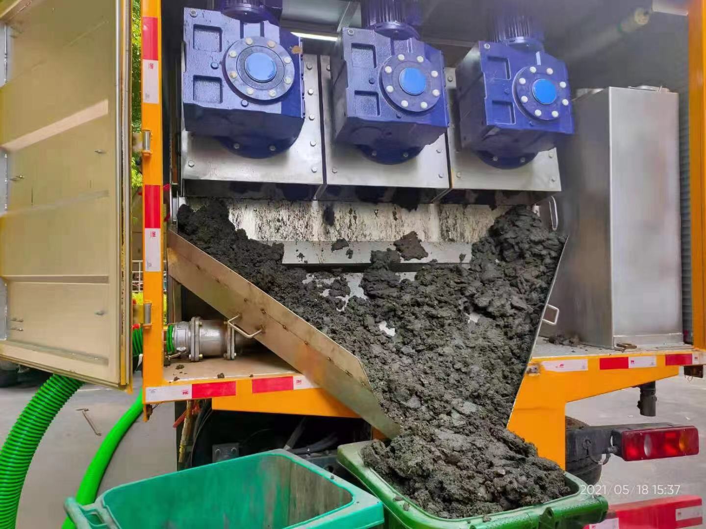 分宜化粪池清掏城市维护站-泥浆净化干湿分离处理